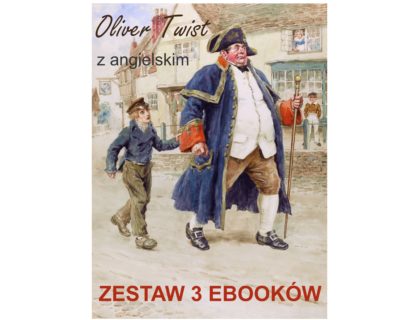 3 ebooki: Oliver Twist, Tłumacz grecki, nauka angielskiego z książką dwujęzyczną